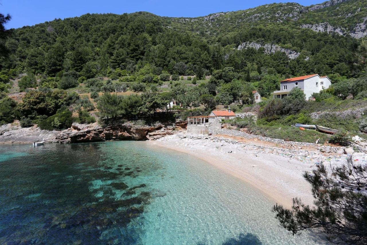 Secluded Fisherman'S Cottage Cove Bacva, Korcula - 9475 Pupnat Bagian luar foto