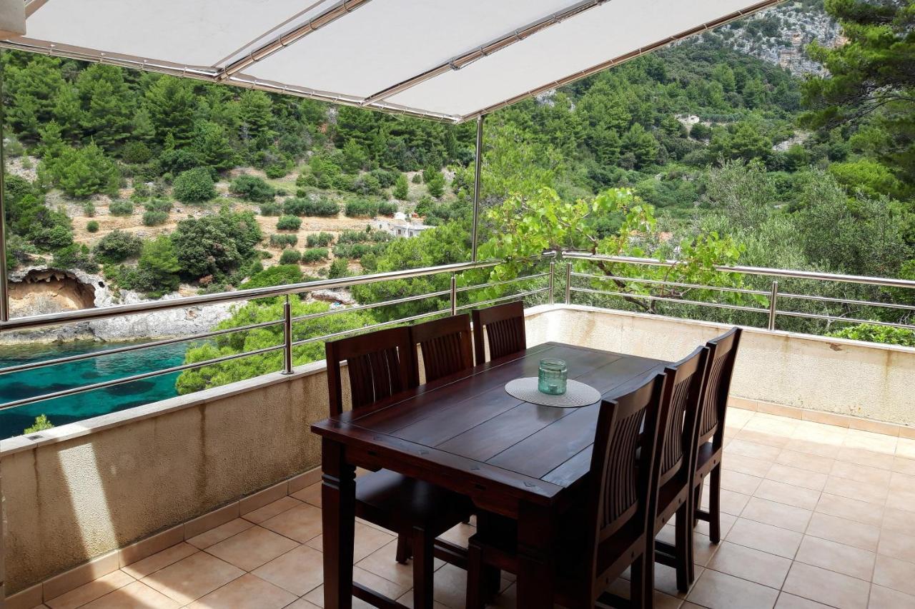 Secluded Fisherman'S Cottage Cove Bacva, Korcula - 9475 Pupnat Bagian luar foto