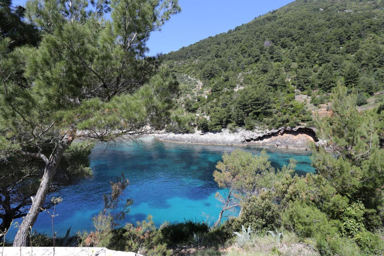 Secluded Fisherman'S Cottage Cove Bacva, Korcula - 9475 Pupnat Bagian luar foto